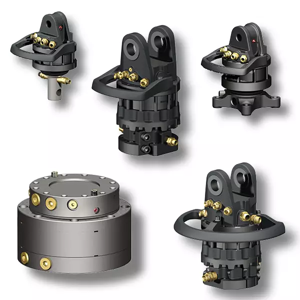 HYDRAULIC  ROTATORS